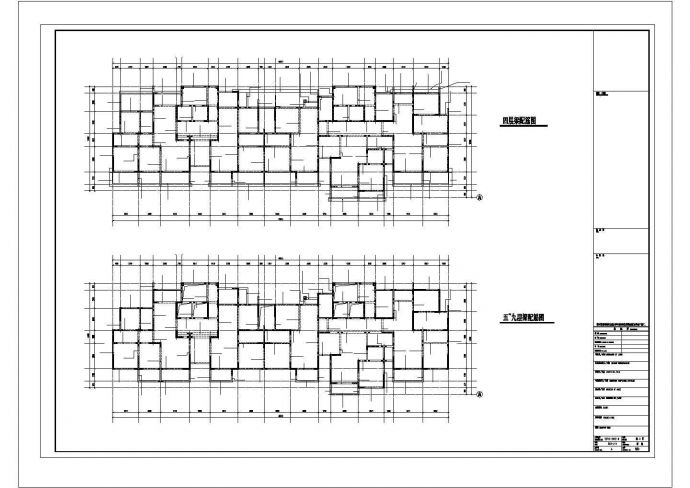 某地上18层剪力墙结构住宅楼建筑结构设计施工CAD图纸_图1