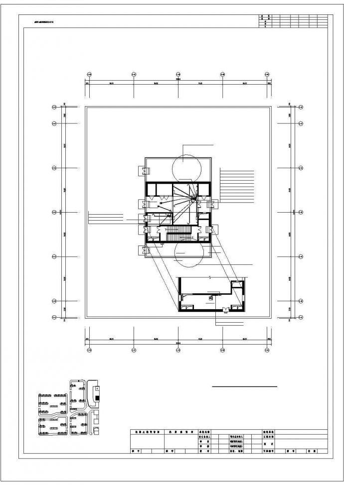 [黑龙江]知名广场公寓楼强弱电全套施工CAD图纸_图1