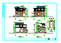 简单实用的新型农村住宅建筑结构设计施工全图-图一