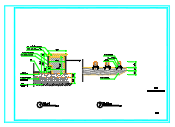 弧形花架施工CAD图纸_图1