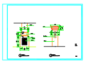 弧形花架施工CAD图纸-图二