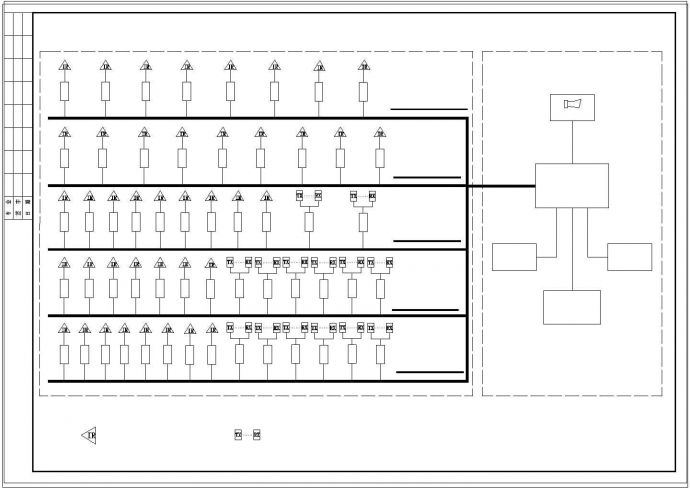 工厂监控报警设计cad系统图纸_图1