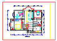 三层别墅装修设计CAD方案施工图_图1