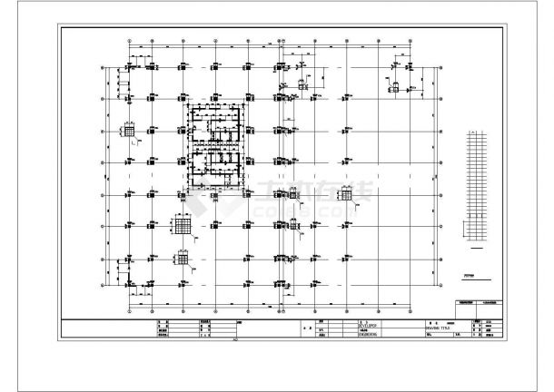某25层剪力墙豪华酒店建筑设计施工CAD图纸-图二