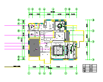 别墅装饰装修设计CAD方案施工图-图一