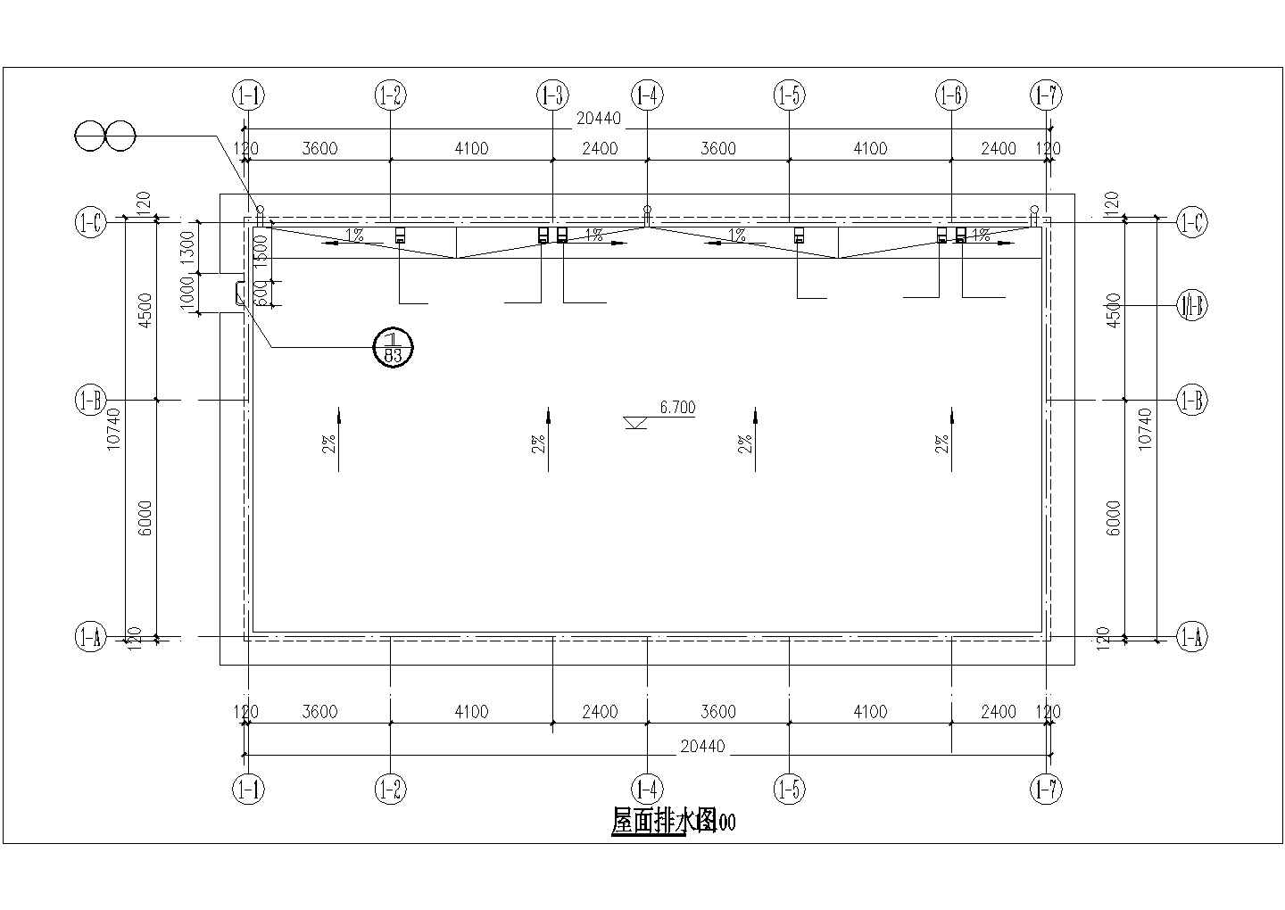 某多层别墅建筑布置图