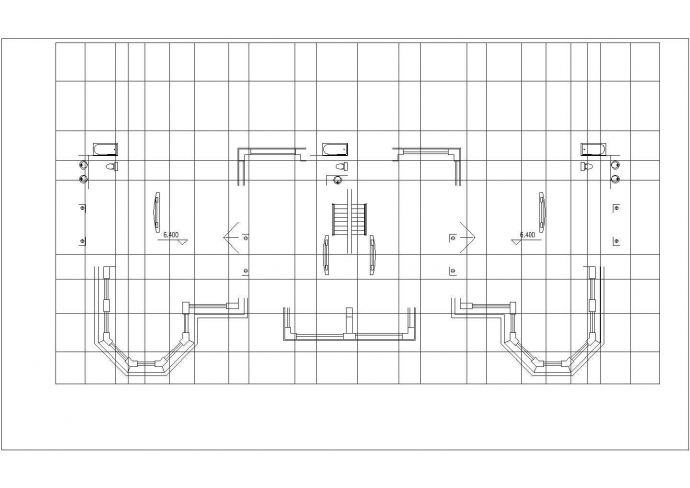 某高档别墅方案设计CAD施工图_图1