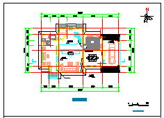 两层别墅cad建筑设计方案施工图-图二