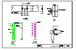 SMW工法加一道钢支撑基坑支护施工图纸_图1