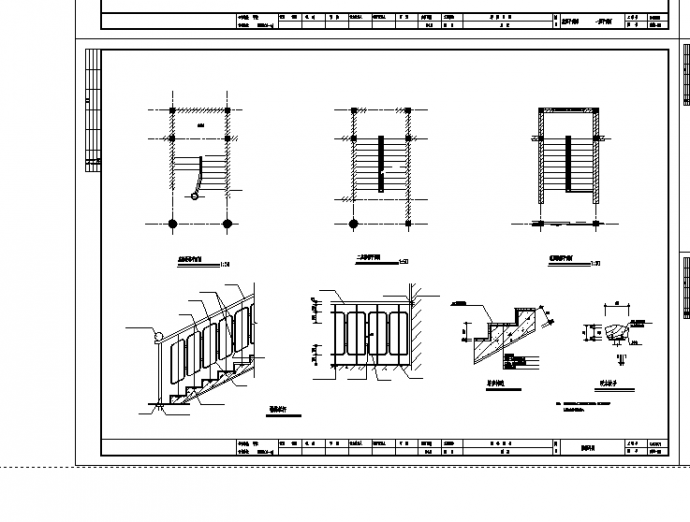 2套3层单家独院式别墅设计施工cad图纸_图1