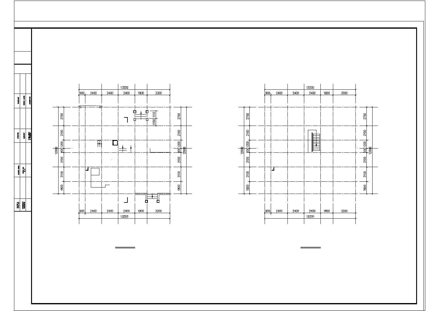 某地区经典商业独栋别墅住宅建筑初步方案设计施工CAD图纸