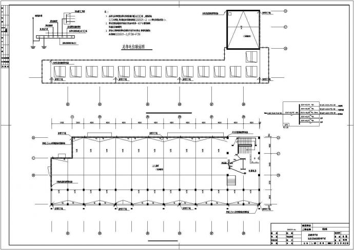 某4层综合楼电气设计CAD图_图1