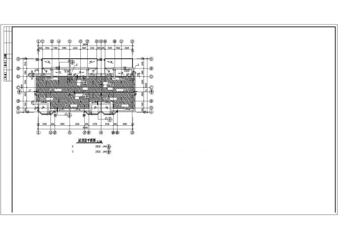 某市郊楼盘经典精品联排别墅建筑方案设计施工CAD图纸_图1