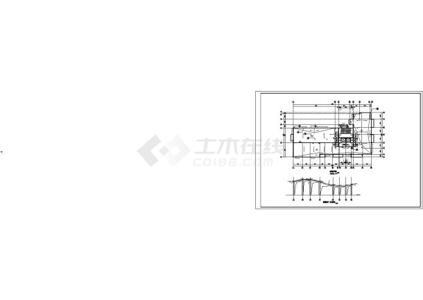 重庆某16280平方米高层建筑全套施工图-图一