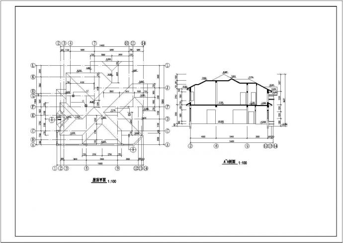 某市郊楼盘经典精选独栋别墅建筑全套方案设计施工CAD图纸_图1
