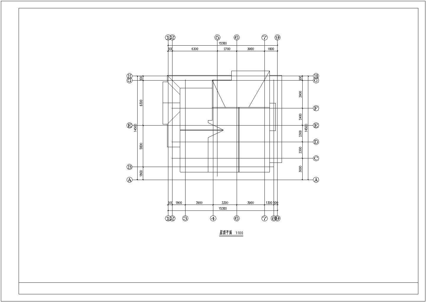 某现代商业楼盘精品别墅建筑全套结构方案设计施工CAD图纸