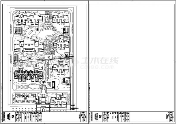 [施工图][河南]郑州迎宾墅苑8栋楼17层建筑智能化电气cad图纸（带电梯五方通话系统、周界防范系统）-图二