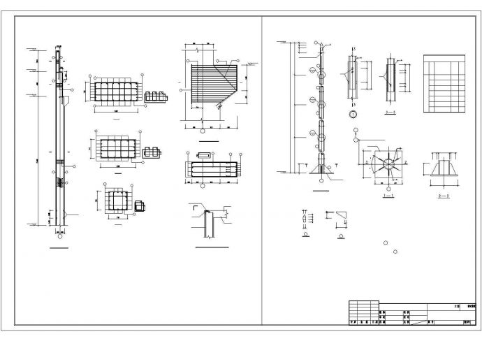 某框架住宅厂房建筑设计施工CAD图纸_图1