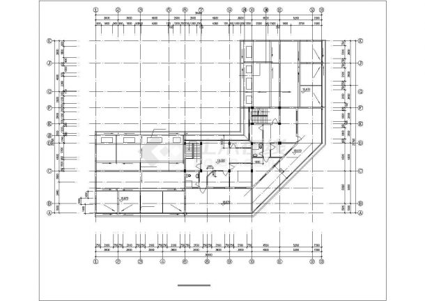 重庆市某小区6层框混结构民居住宅楼建筑设计CAD图纸（含阁楼）-图一