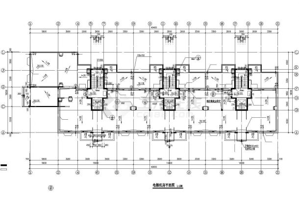 最新整理的CAD设计高层住宅建筑图-图一