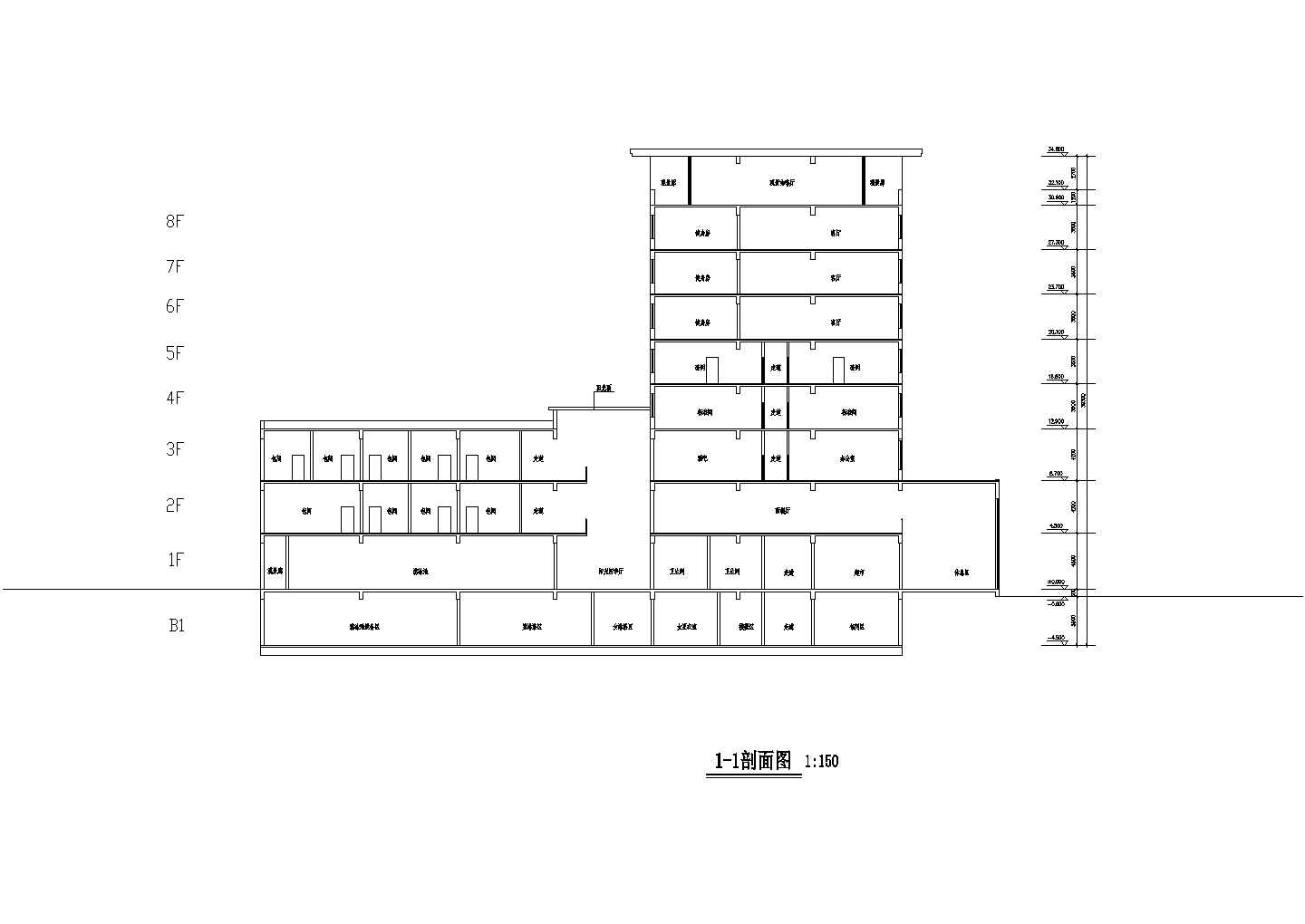 【扬州】某景区中式精品酒店全套建筑方案设计图纸