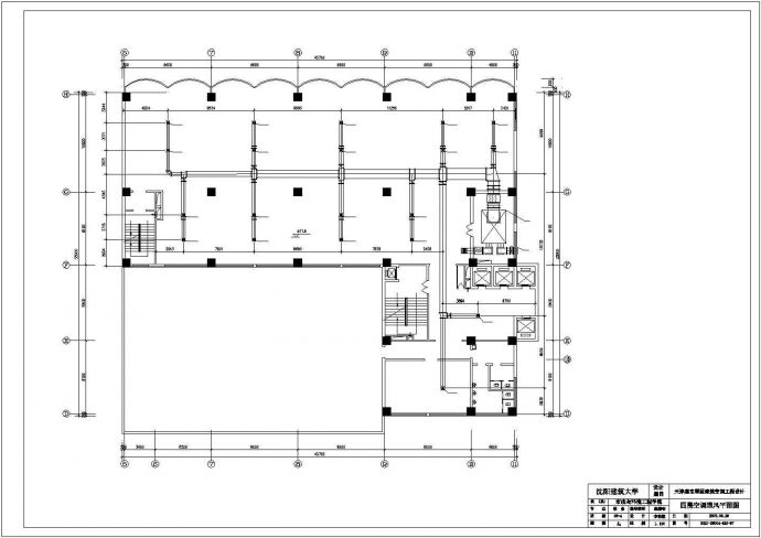 某高层商务综合楼全套空调工程设计cad施工图（含设计说明）_图1