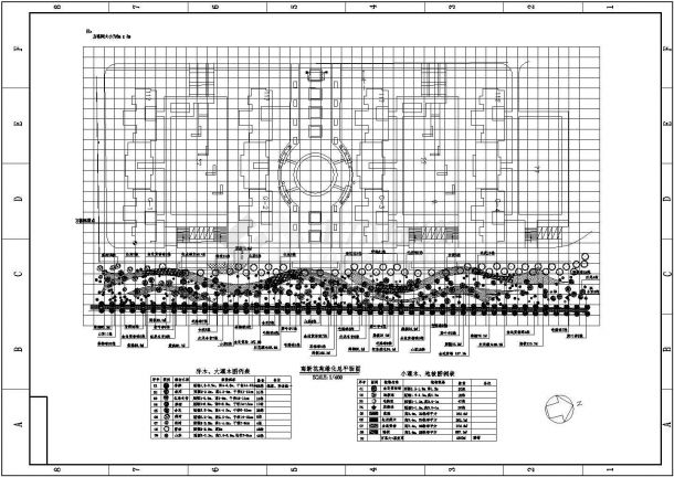 高新花苑高新花苑景观规划施工图-图一
