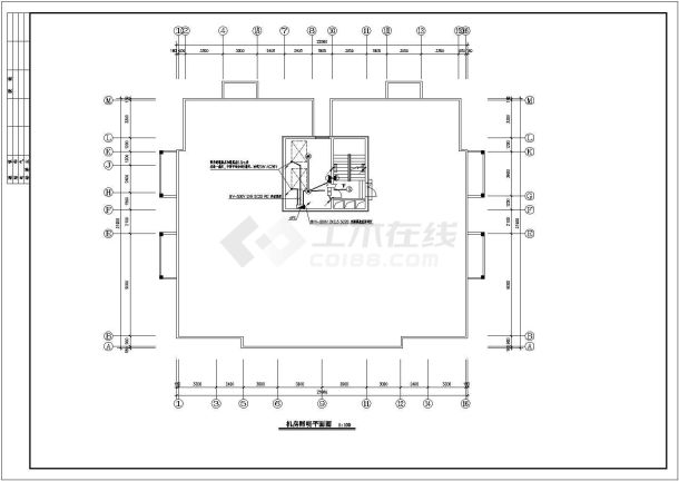 电气设计_某17层住宅电气全套CAD图纸-图二