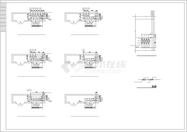 [哈尔滨]高层商业楼综合采暖通风及防排烟系统设计暖通施工图-图一