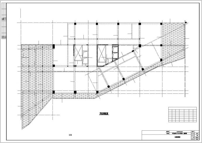 东莞市大朗镇14层框架剪力墙结构办公楼全套结构设计CAD图纸_图1