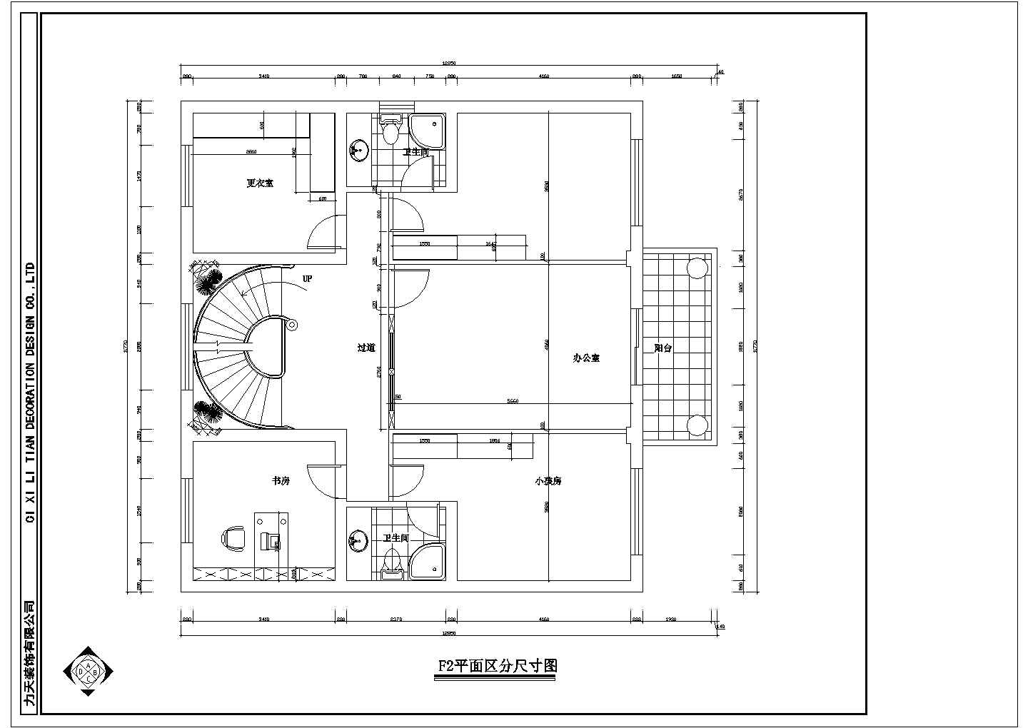 宁波某多层框架结构别墅室内装修设计cad全套施工图纸