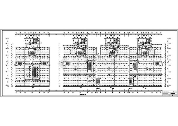 某高层商住两用建筑给排水设计CAD图-图二