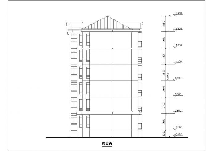 福州市锦湾花园小区多栋住宅楼全套CAD建筑设计图纸（含会所）_图1