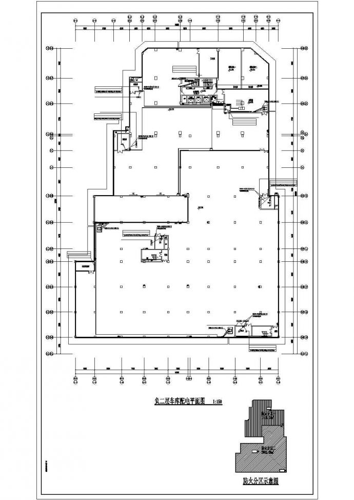 某19层商业公寓（30478㎡）强弱电设计cad全套电气施工图（含设计说明，含绿色建筑设计说明，最新规范 甲级设计院）_图1