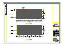 120平米阅览室装修设计施工CAD详图_图1