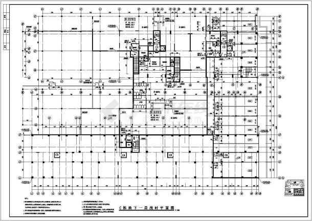 南方某高层住宅小区住宅楼全套建筑施工图（C栋）-图二