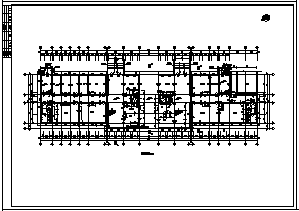 某五层仿古中学教学楼建筑施工cad图_仿古教学楼施工-图二