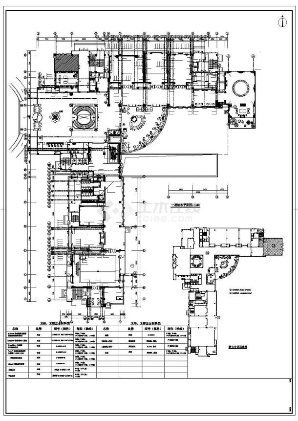 [江苏]某地五层公寓楼给排水消防施工图（同层排水 直饮水系统）-图二