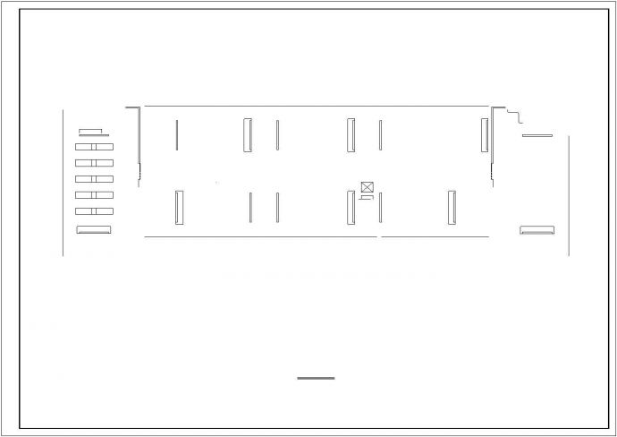 某地区卫生学校实验楼建筑平面图_图1