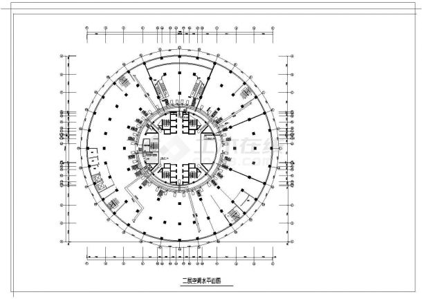 [河南]高层商业建筑空调通风系统设计施工图-图二