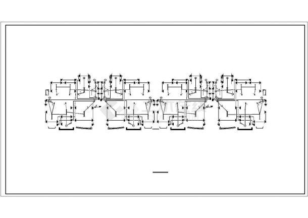 苏州小区六层住宅楼电气建筑施工设计方案图-图二