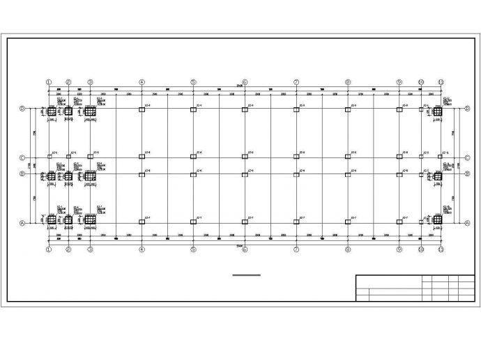 [河南]五层框架结构公寓楼建筑工程量计算实例（含图纸）.共六张_图1