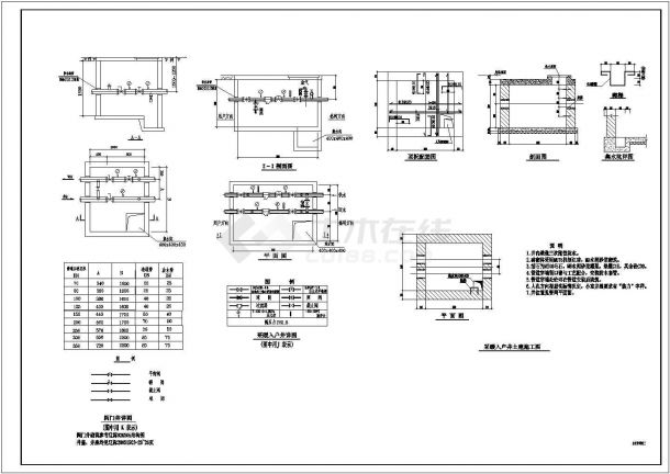 某住宅小区热力管网设计cad详细施工图（含设计说明）-图二