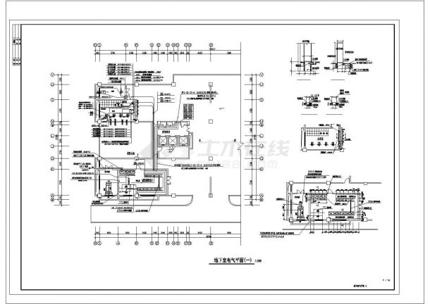 某15层框架剪力墙结构电梯公寓强弱电设计cad全套电气施工图（含设计说明）-图二