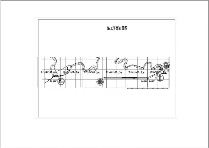 整套电站调压井施工方案CAD建筑设计施工图_图1