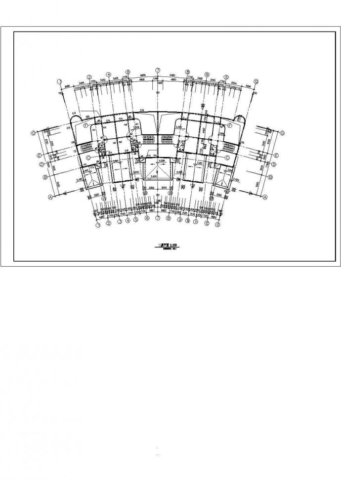 某现代小区商用特色并联别墅建筑详细方案设计施工CAD图纸_图1