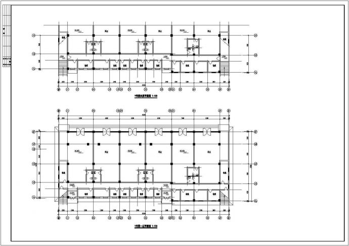 某花园住宅区多层砖混结构住宅楼设计cad全套建筑施工图_图1