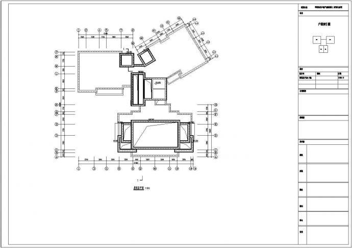 某地区高档新古典公寓建筑设计施工CAD图纸_图1