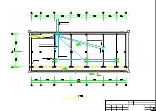 多层某综合楼电气设计施工平面图-图二