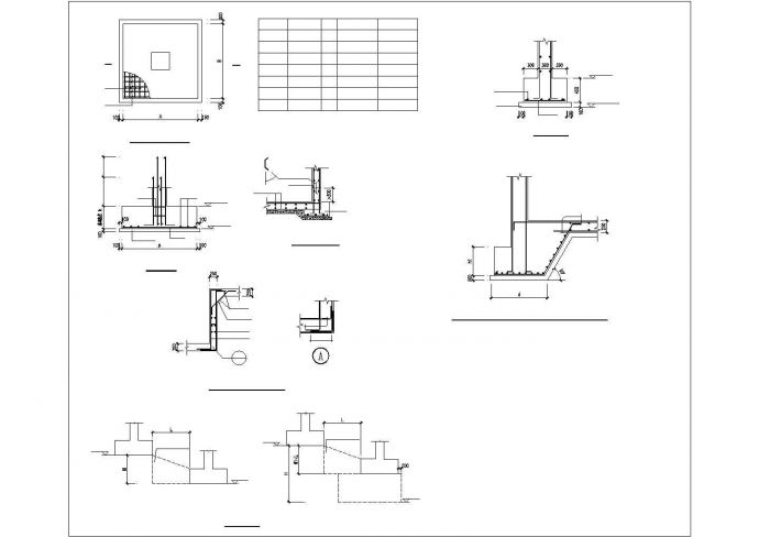 滁州市某学校教师家属院三层框架结构住宅楼改造加固结构设计CAD图纸_图1